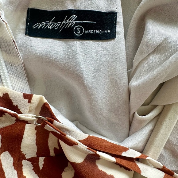 New Ontwelth Long Pattern Dress - Picture 5 of 5